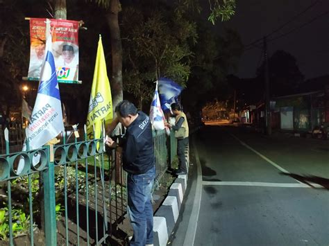 Tertibkan Apk Bawaslu Kota Tangerang Sindir Kewajiban Peserta Pemilu Suara Nusantara