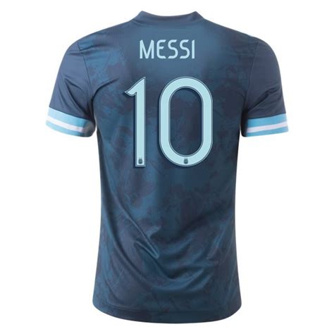 Lionel Messi Argentina 2020 Authentic Away Jersey By Adidas Rv7009495