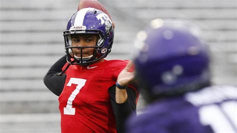 Tcu Names Texas A M Transfer Kenny Hill Starting Quarterback Fort Worth Star Telegram