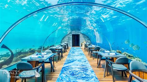 The Underwater Restaurant At Hurawalhi Maldives The 58