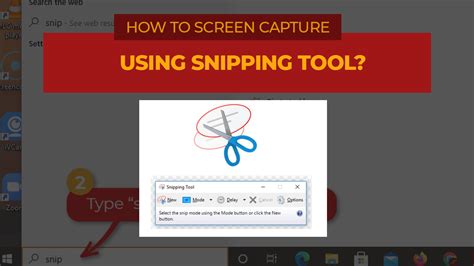 Snipping Tool To Capture Or Taking Photo Of Your Screen Jess Tura