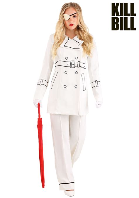 Kill Bill Elle Driver Trench Coat Costume For Women