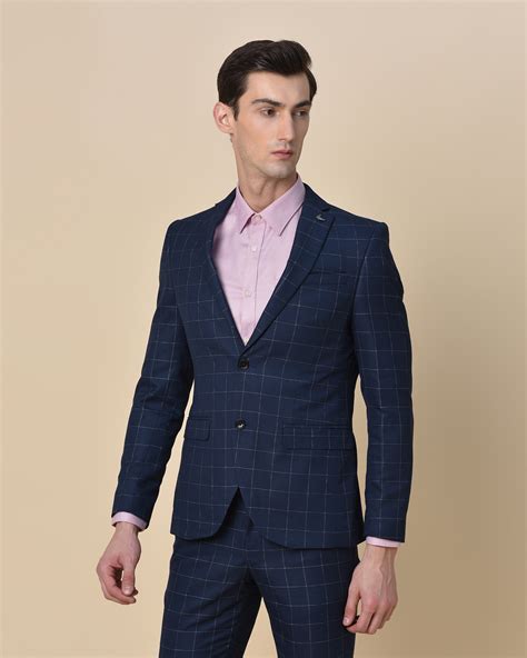 Single Breasted Two Piece Slim Fit Suit