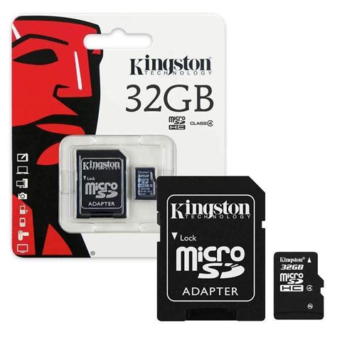 แนะนำ Kingston Memory Micro Sd Card Class 4 32gb With Adapter Bear Buy Pc