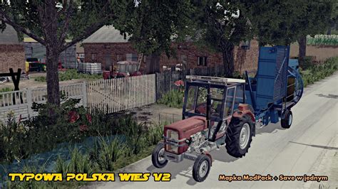 Typowa Polska Wies V2 • Farming Simulator 19 17 22 Mods Fs19 17 22 Mods