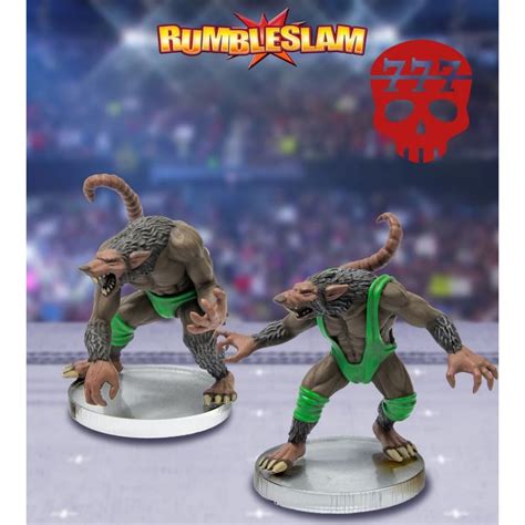 Rumbleslam Fantasy Wrestling Vermin Brawler And Vermin Grappler