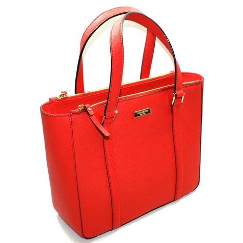 Kate Spade Cadene Newbury Lane Chili Red Satchel/ Handbag #WKRU2101 | Kate Spade WKRU2101