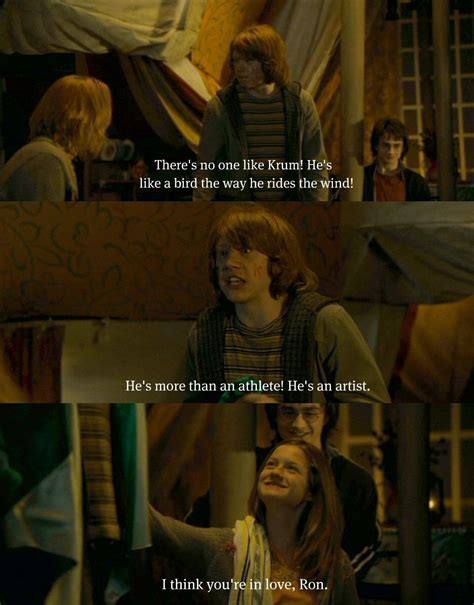 Ron Weasley Look At How Harry Is Looking At Ginny Harry Potter