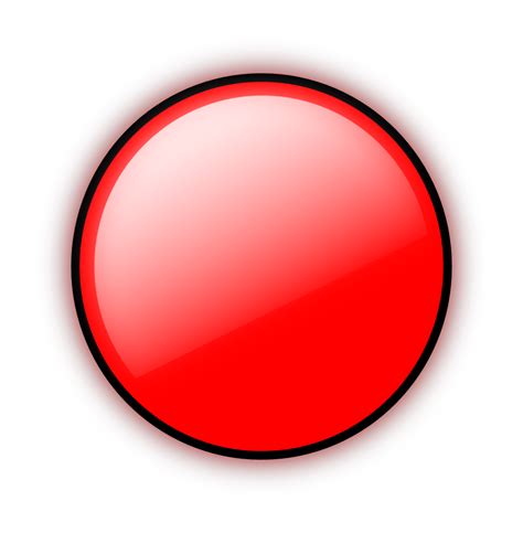 Petites particules minuscules sautant sur le fond rouge cercles enflammés qui coule sur fond orange cercle défocalisé sans soudure. Clip Art: Red Circle August 2011 Clip Art SVG ...