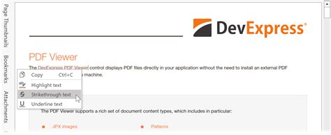 Annotations In Wpf Pdf Viewer Wpf Controls Devexpress Documentation