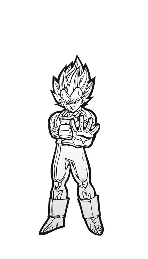 Download and use them in your website, document or presentation. Super Saiyan Vegeta (#71) - FiGPiN