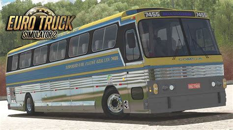 Cma Flecha Azul Bus 143 Ets2 Euro Truck Simulator 2 Mods American