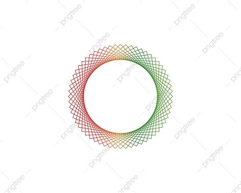 Gambar Vektor Logo Garis Lingkaran Lingkaran Pamflet Vektor Png Dan