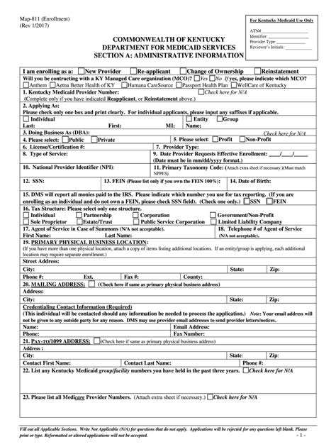 2017 2024 Form Ky Map 811 Fill Online Printable Fillable Blank