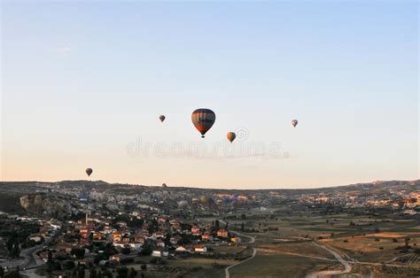 Hot Air Balloon Trip Over The Beauty Of Cappadocia Editorial Image