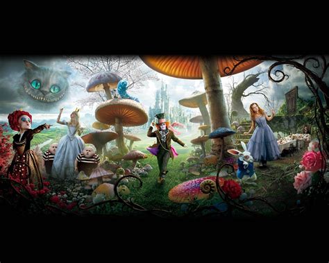 Digital Art Movies Alice In Wonderland Wallpapers Hd Desktop And