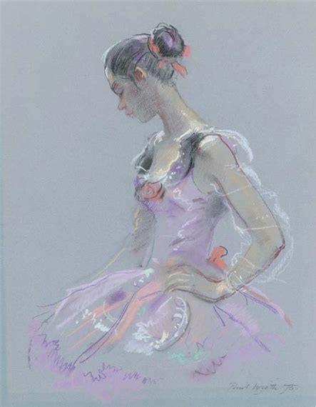 Paul James Logan Wyeth Carina In Ballet Costume And Sylvia Ii 1975