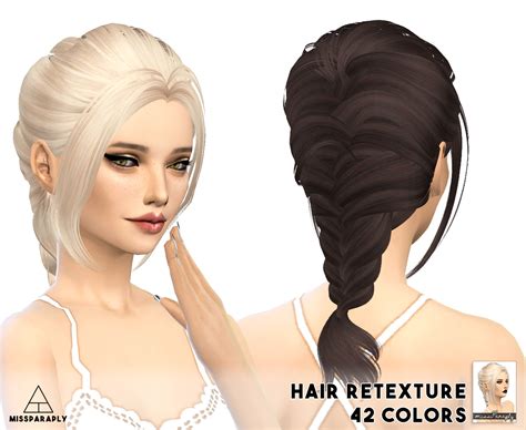 Maxis sims 4 cas my sims pelo sims twin braids sims4 clothes sims 4 mm cc sims hair sims 4 cc finds. My Sims 4 Blog: Alesso and Skysims Hair Retexture by ...