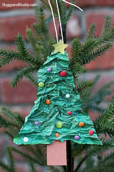 Homemade Christmas Tree Ornament Using Newspaper And Flour Homemade