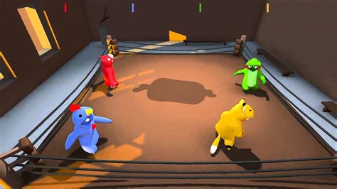 Gang beasts (prototype) is a silly local multiplayer party game with surly gelatinous characters, brutal mêlée fight sequences, and absurdly hazardous environments. Gang Beasts Wallpapers - Wallpaper Cave