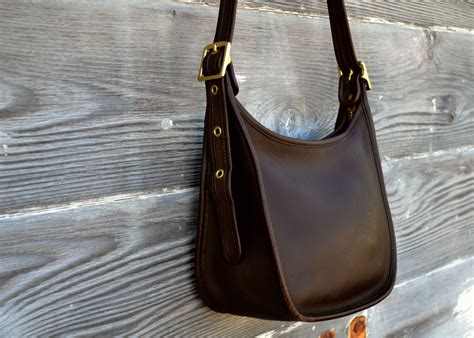 Vintage Coach Janices Legacy Purse Glove Tanned Leather Hobo Bag By Shopfleurelise On Etsy