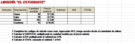 Operaciones De Cálculo En Excel Tecnología E Informática 2013