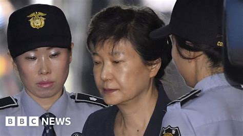 Park Geun Hye South Koreas Ex Leader Jailed For 24 Years For Corruption Bbc News