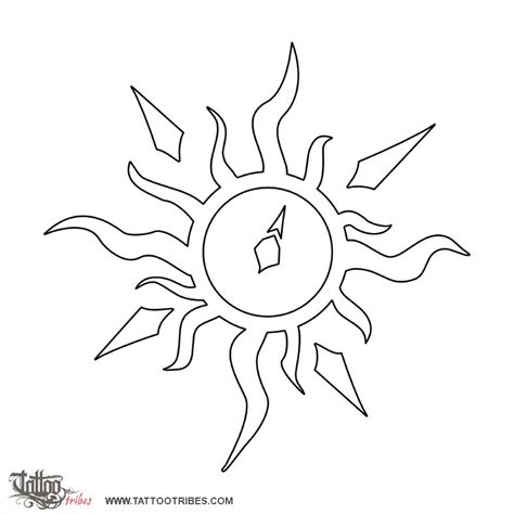 Tattoo Of Sun Compass Direction Tattoo Custom Tattoo Designs On