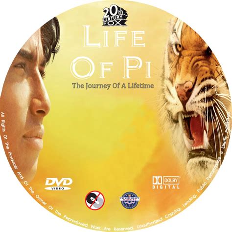 Life Of Pi 2012 R0 Custom Blu Raydvd Labels