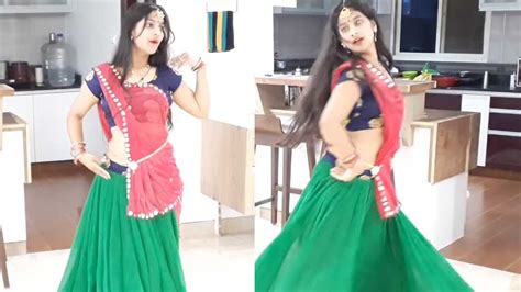 Bhojpuri News A girl dance video went viral on internet भजपर गन पर इस लडक क ठमक न