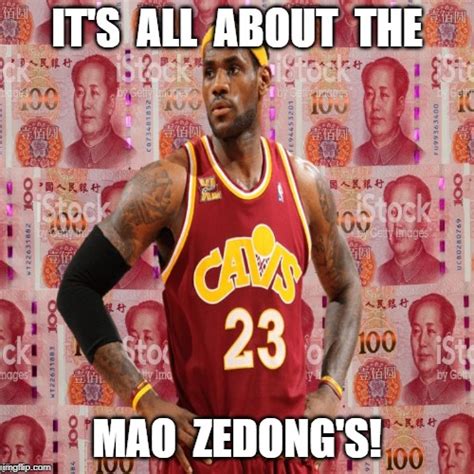 Mao Zedongs Lebron James China Comments Know Your Meme