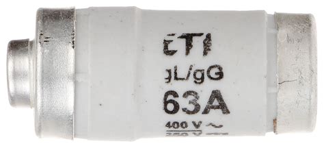 Elemento Fusibile Eti D0263a 63 A 400 V Glgg E18 Eti Elementi
