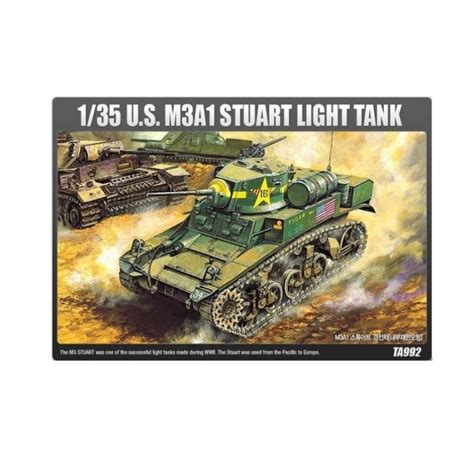Academy 13269 135 M3a1 Stuart Light Tank