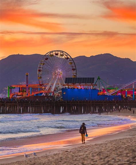 Santa Monica Pier Los Angeles Most Famous Pier And Probably My