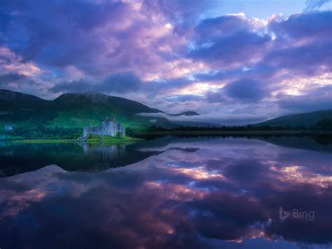 Kilchurn Castle In Scotland 2019 Bing Wallpaper Preview