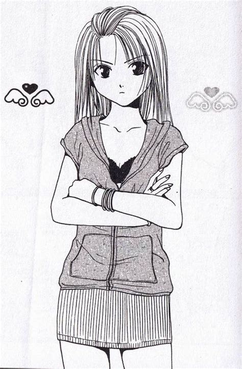 Anime Girl Crossing Arms Tags Anime Zettai Kareshi Izawa Riiko Crossed Arms Figure Drawing