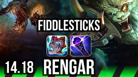 FIDDLESTICKS Vs RENGAR JGL 8 0 7 Legendary 700 Games EUW