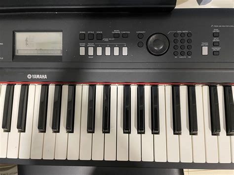 Yamaha Keyboard Piaggero N V60 76 Keys Hobbies And Toys Music And Media