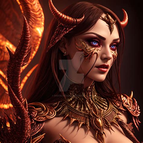Demon Queen By Digitaldreamd On Deviantart