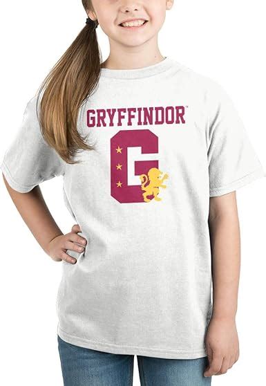 Youth Harry Potter Shirt Girls Gryffindor Tshirt Medium Amazonca