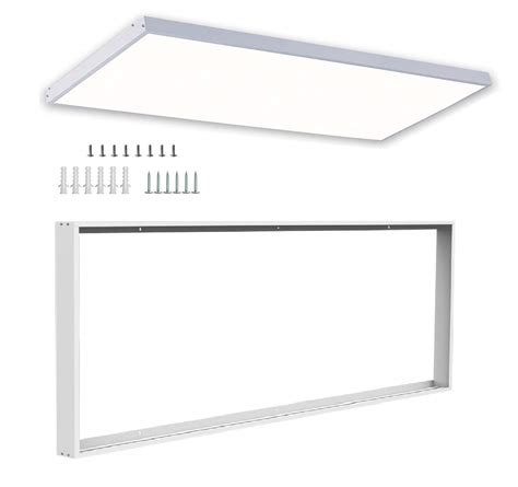 Buy 10 Pack 2x4 Surface Kit Aluminum Frame For 2x4 Led Flat Panel Light