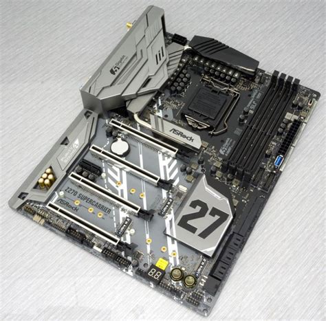 The Asrock Z270 Supercarrier Motherboard Review 4 Way Sli And 5