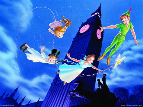 Peter Pan Classic Disney Wallpaper 13177306 Fanpop