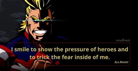 All Might Quotes 21 Motivational Quotes Of All Might