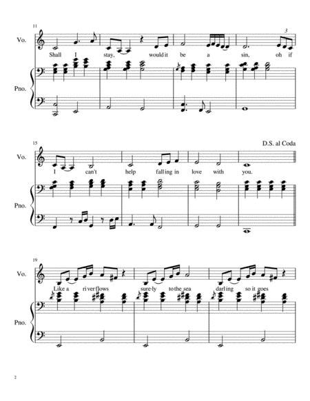 Cant Help Falling In Love Copycat Haley Reinhart Cover Version Music Sheet Download