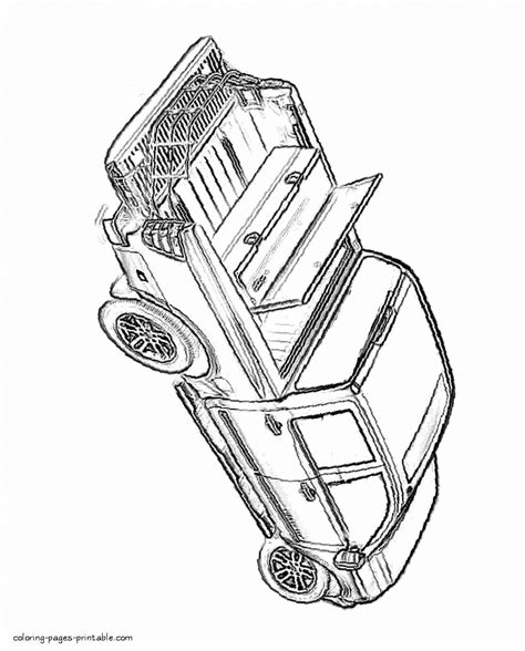 Pickup truck coloring pages. Nissan Titan  COLORINGPAGESPRINTABLE.COM
