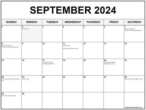 Free September 2024 Printable Calendar 2024 Calendar Printable