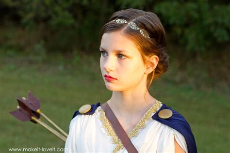How To Make An Artemis Costume For Kids