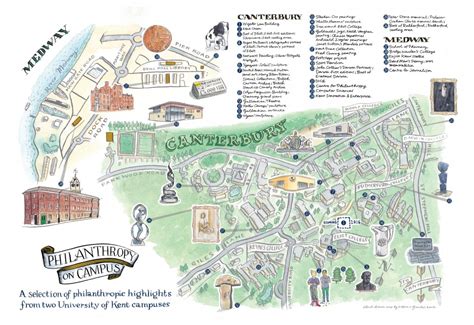 University Of Kent Map