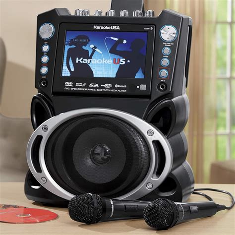 Bluetooth Karaoke Machine With 7 Display By Karaoke Usa Seventh Avenue